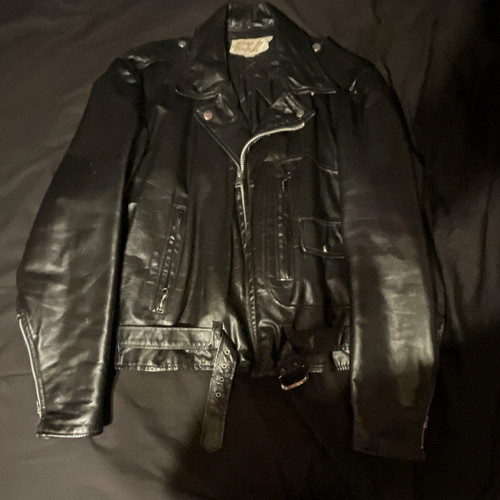 Punk men leather motorcycle - punk,