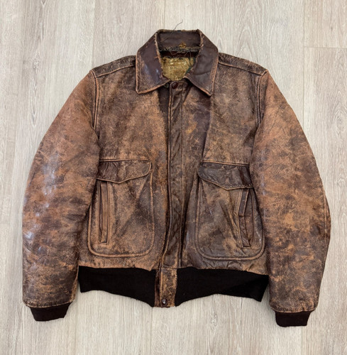 Vintage 50s steerhide leather - vintage,