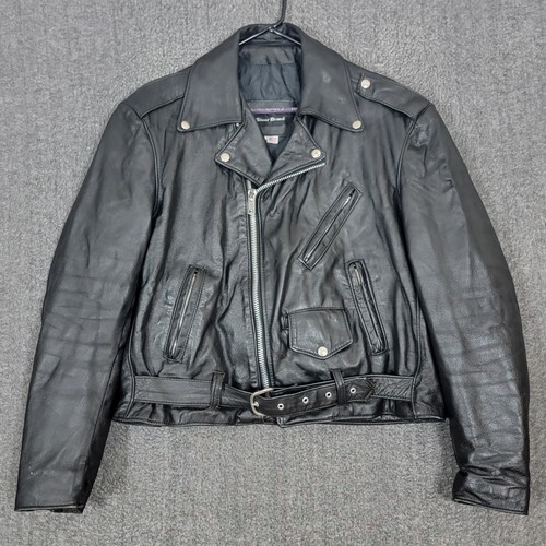 Vintage steer brand leather - vintage,